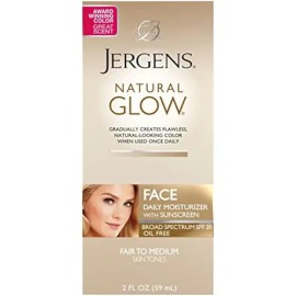 Jergens Natural Glow Crema Hidratante Diaria Sin Aceite Para