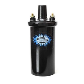 Pertronix 44011 Flame-Thrower III Ignition Coil, 45,000 Volt 0.32 Ohm, 12 Volt, Black