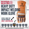 Cestus Weldtech Pro, Premium Heavy Duty Welding Gloves, MIG/TIG Welding