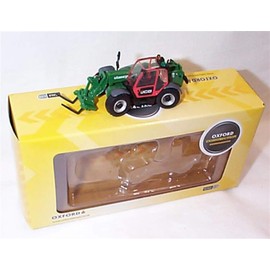 Oxford construction JCB Loadall Clancy Plant vehicle 1:76 scale diecast model