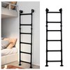 5.3FT Wall/Floor-Mounted Ladders for Home, Basement Window Well Egress Exit
