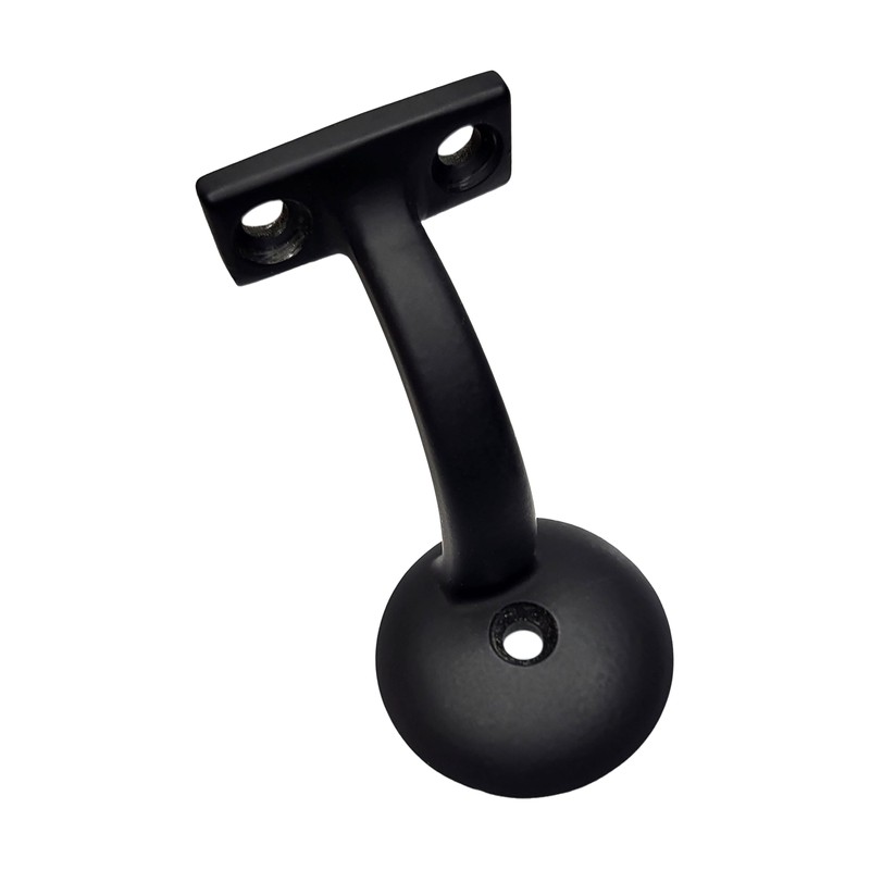 Handrail Bracket Round for Stairways with Mounting Screws - Set