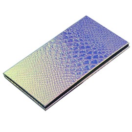 Empty Eyeshadow Box, Empty Magnetic Palette for Eyeshadow, Mermaid Empty Eyeshadow Box for DIY Tool, Highlighter/Blush/Baked Powder/Foundation (L)