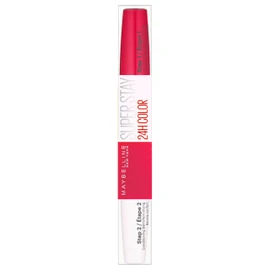 Maybelline New York Super Stay 24H Lipstick, Liquid and Long-Lasting, No.195 Raspberry, 5 g