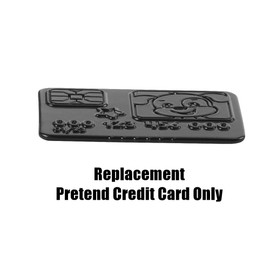 Replacement Part for Fisher-Price 4-in-1 Game Experience Playset - HFT70 ~ Replacement Plastic Pretend Credit Card