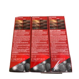Revlon Permanent Hair Color Dye Colorsilk 4.4 oz 33 Dark Soft Brown 3 Pack