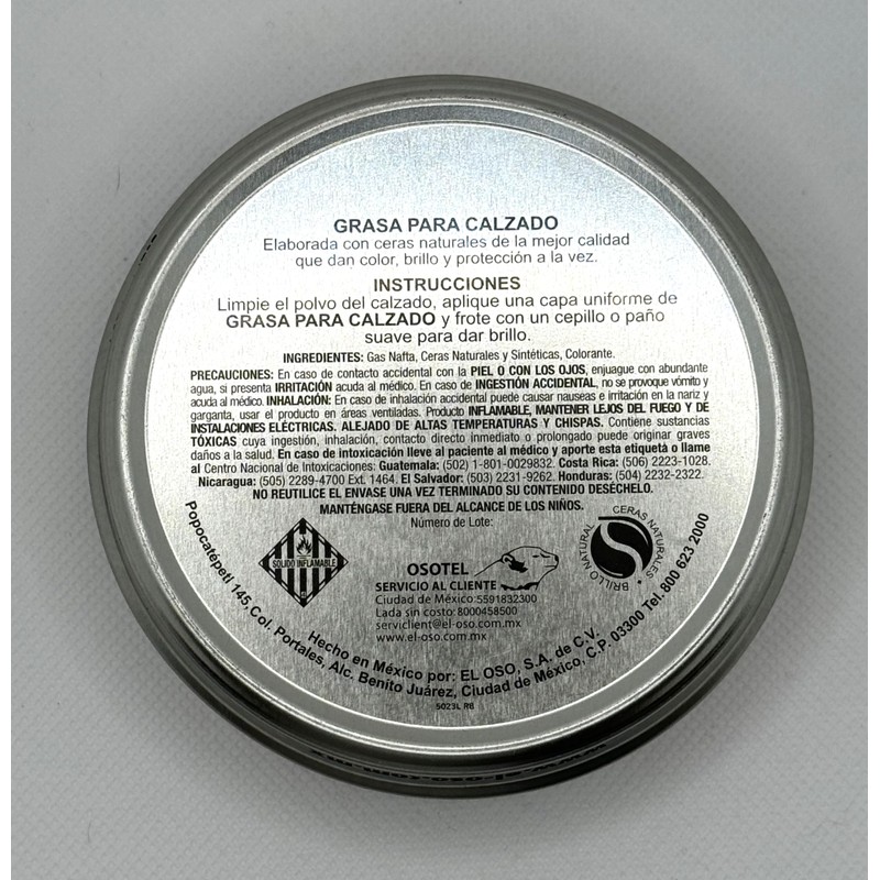 Generic El Oso Dos En Uno Shoe Polish and Cream,