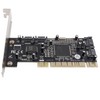 Dpofirs 4 Port SATA PCIe 3.0 X1 Controller Card, Supports