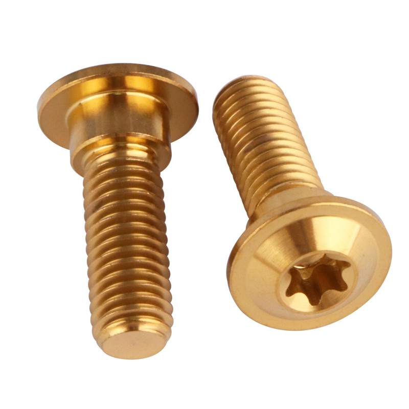 UHDFBDHF 6Pcs Titanium Bolt M8 x 20mm 25mm Motorcycle Rear