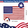 American Flags for Outside 3x5 ft - Heavy Duty US