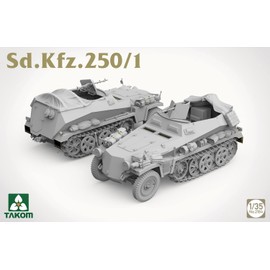 TAKOM - Tank Model SD.kfz. 250/1 2184| 1:35 Model Building Tank Promo