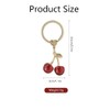 XFSRG Cherry Keyring Bag Pendant Key Ring Versatile Key Ring