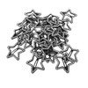 FOMIYES 30pcs Star Snap Hair Clips Rhinestone Hairpins Side Bangs