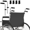 Datanly 2 Pcs Wheelchair Handle Extender Universal Wheelchair Accessories Adjustable