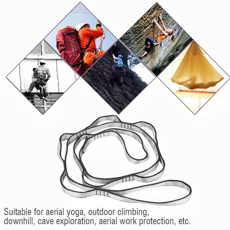 2Pcs Adjustable Anti-Gravity Chrysanthemum Swing Flying Stretch Belt Rope Climbing