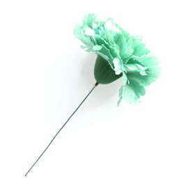 Flamenc Carnation Large Carnation XL Artificial Flamingo Hair Accessories for Women Flamenco Dance April and Rosemary Fair Large Carnation Green Water Diameter 13cm