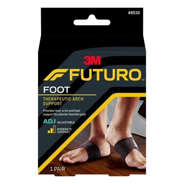 FUTURO Therapeutic Arch Support, Helps Relieve Symptoms of Plantar Fasciitis, Adjustable