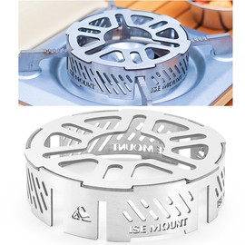 merrytime Cassette Stove, Single Burner, Windshield, L Size, 5.7 x 1.6 inches (14.5 x 4 cm), Iwatani, Iwatani, Iwatani, General Purpose, Trivet, Camping, Solo Camping, Outdoor Activities