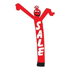 Sale Advertising 18 Foot Tall Inflatable Tube Man Guy Replacement Body ONLY Promotion Flailing Air Powered Waving Puppet, Red Sale Car Lot Dealership
