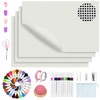 18 Mesh Needlepoint Canvas Kit - 80Pcs Beginner Needlepoint Kits