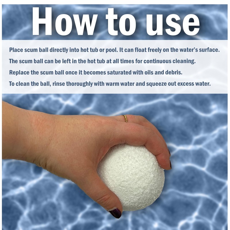AQUAVERITY Hot Tub Cleaning Balls