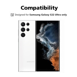 Diacube (3SETS) Galaxy S22 Ultra(6.8inch) Anti-Glare Matte Anti-Fingerprint Screen Protector Edge 3D full cover Unbreakable soft film Easy Installation with Guide tool, Fingerprint Compatible