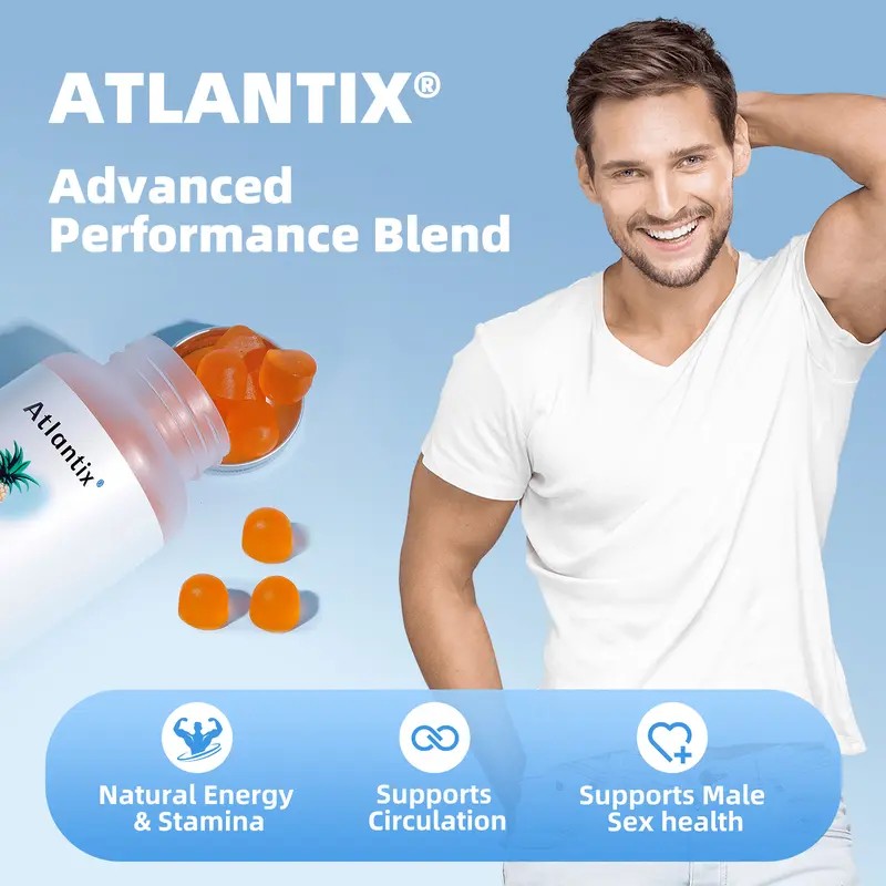  Men's Wellness Gummies – Sugar-Free – 60 Gummies –
