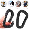 Tactical Carabiner Hook Plastic D-Ring Heavy Duty Spring Snap Hook