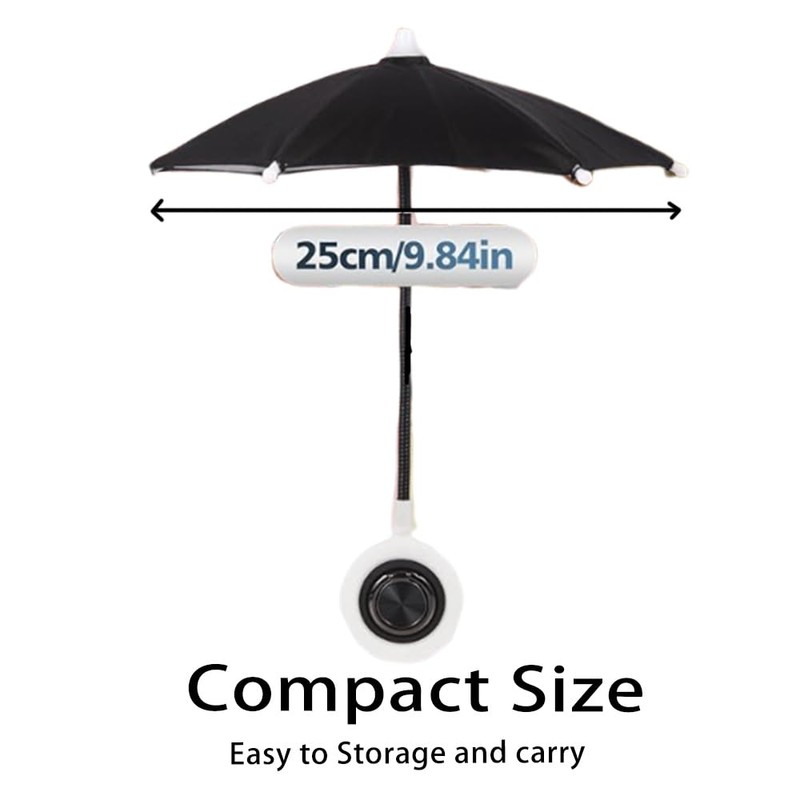 CxStarLiCU Magnetic Phone Umbrella For Sun, Umbrella for iPhone 15