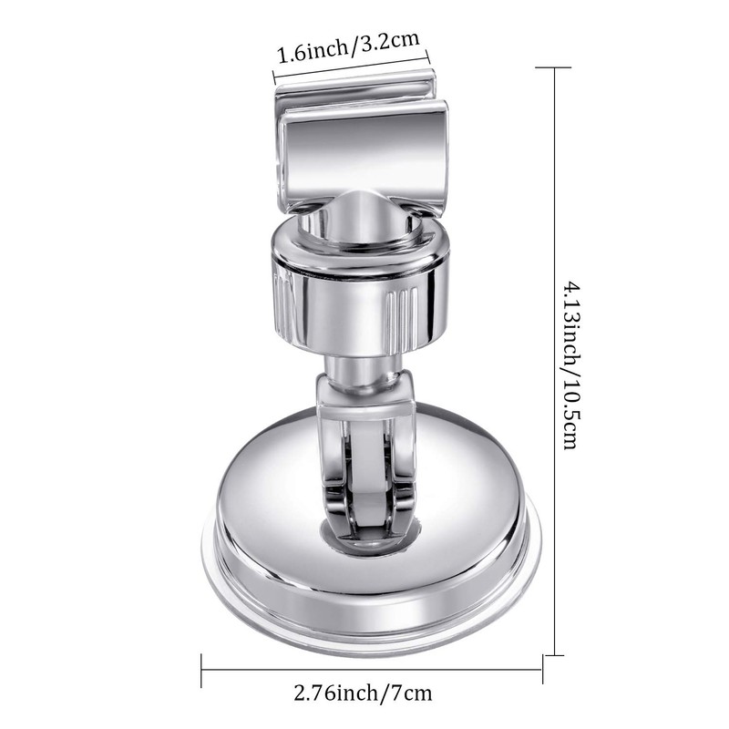 Shower Hand Held Holder Adjustable Suction Cup Shower Head Holder