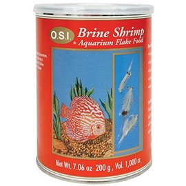 OSI Marine Lab Brine Shrimp Flake Fish Food 7.06oz