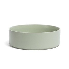 over&back Stackable Serving Bowl - Stoneware Dishes - All-Occasion Place Settings - Perfect for Salads, Pastas, and More - 10.1" x 10.1" x 3.2" - Semi-Matte Sage