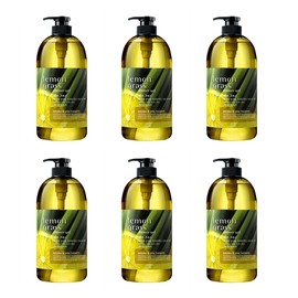fruit country Kwailnara Body Fran Lemon Grass Shower Gel 732g 6 packs / 과일나라 바디프랜 레몬 그라스 샤워젤 732g 6개입