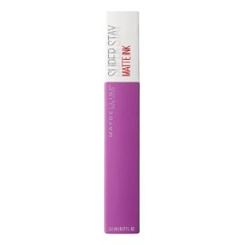 Maybelline Labial líquido Superstay Matte Ink 5ml, dura hasta 16H, alta pigmentación, no transfiere