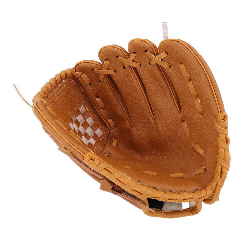 Baseball Glove Ergonomic PU Leather Baseball Mitts Softness Professional Baseball