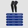 1 Pair Rodillera Deportiva Compresión Pierna Larga Correr