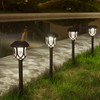EXCMARK 10 Pack Solar Lights Outdoor Decorative Garden Yard Lights