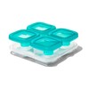 OXO Tot Silicone Baby Food Storage Container, Set of Four,