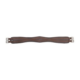 ANTI-CHAFE CONTOUR GIRTH HORSE TACK SADDLE STRAP [BROWN] [48"]