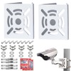 kakkisan Security Camera, Mounting Hardware, Pole, Bracket, Stand, Housing, Camera,