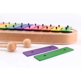 Voggenreiter Voggy's Large Chime - Pitch Range: C3-F4 Additional Tones F# and B The Ideal Choice for Early Musical Education! Every Sound Plate Is Tuned!