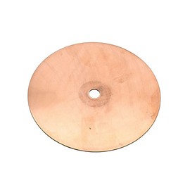 150MM Copper Laps Gems Polishing Copper Disc Polishing Grinding Disc Gemstone Final Polish Disk Hole Diameter 12.7MM