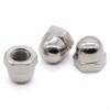 Glvaner M10-1.5 Thread Size (10 pcs) Stainless Steel Acorn Cap