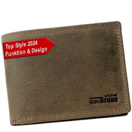 RFID Wallets Normal, Vintage Natural Brown, Vintage