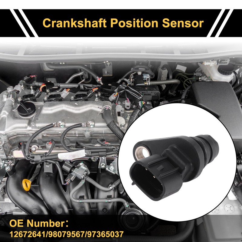 REPAIROCK 1 Pc No.12672641 Crankshaft Position Sensor for GMC Sierra
