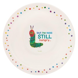Very Hungry Caterpillar Kids Tableware Set – 3 Piece Reusable PP Plate, Bowl & Cup Set for Children – Tumbler & Dinnerware Set for Mealtimes – for 24 Months & Up