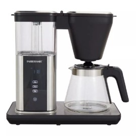FARBERWARE 9-CUP HIGH TEMPERATURE DRIP COFFEE MAKER, BLACK *DISTRESSED PKG