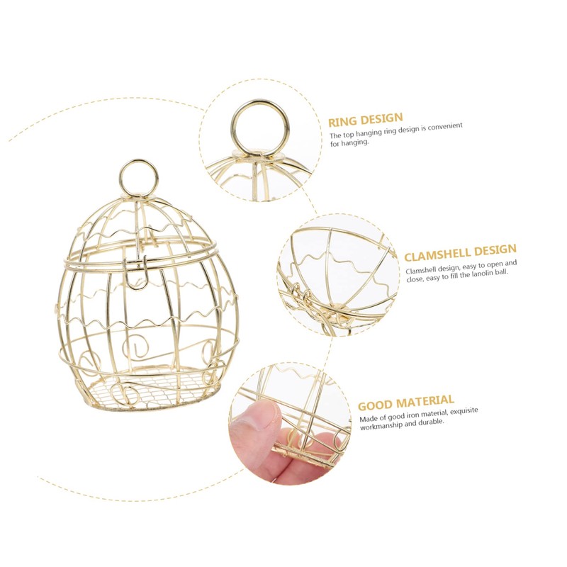 Outanaya Bird Feeder for Wild Birds Hanging Suet Holder Outdoor