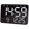 SLOWER SLW368 Digital LED Stylish Deca Character Interior Table Clock