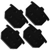 Caltric Brake Pads for Honda GL1000 Goldwing Limited 1976 Front